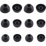 Replacement Earbuds Tips Silicone Ear Tips For Jbl Tune 230Nc Tws/Tune 125Tws /Tune 130Nc Tws/Vibe 200Tws / Free X,Fit In Case, Buds Tips,6 Pairs S/M/L 3 Size,Black713