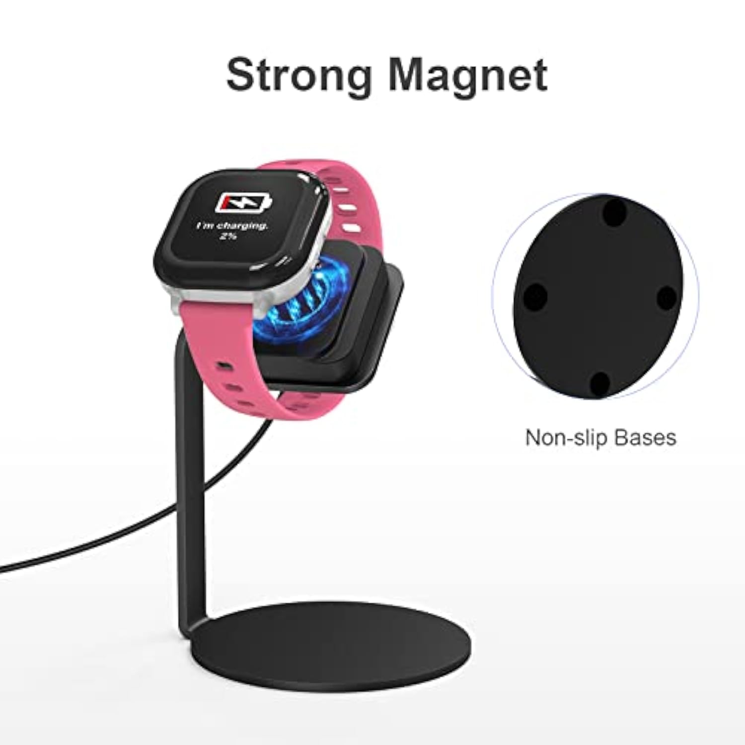 Charging Station Compatible With Gizmo Watch 2, Magnetic Charger Dock With 3.3Ft Usb Cable, Portable Stand Accessories For Gizmo Watch 2 Smartwatch