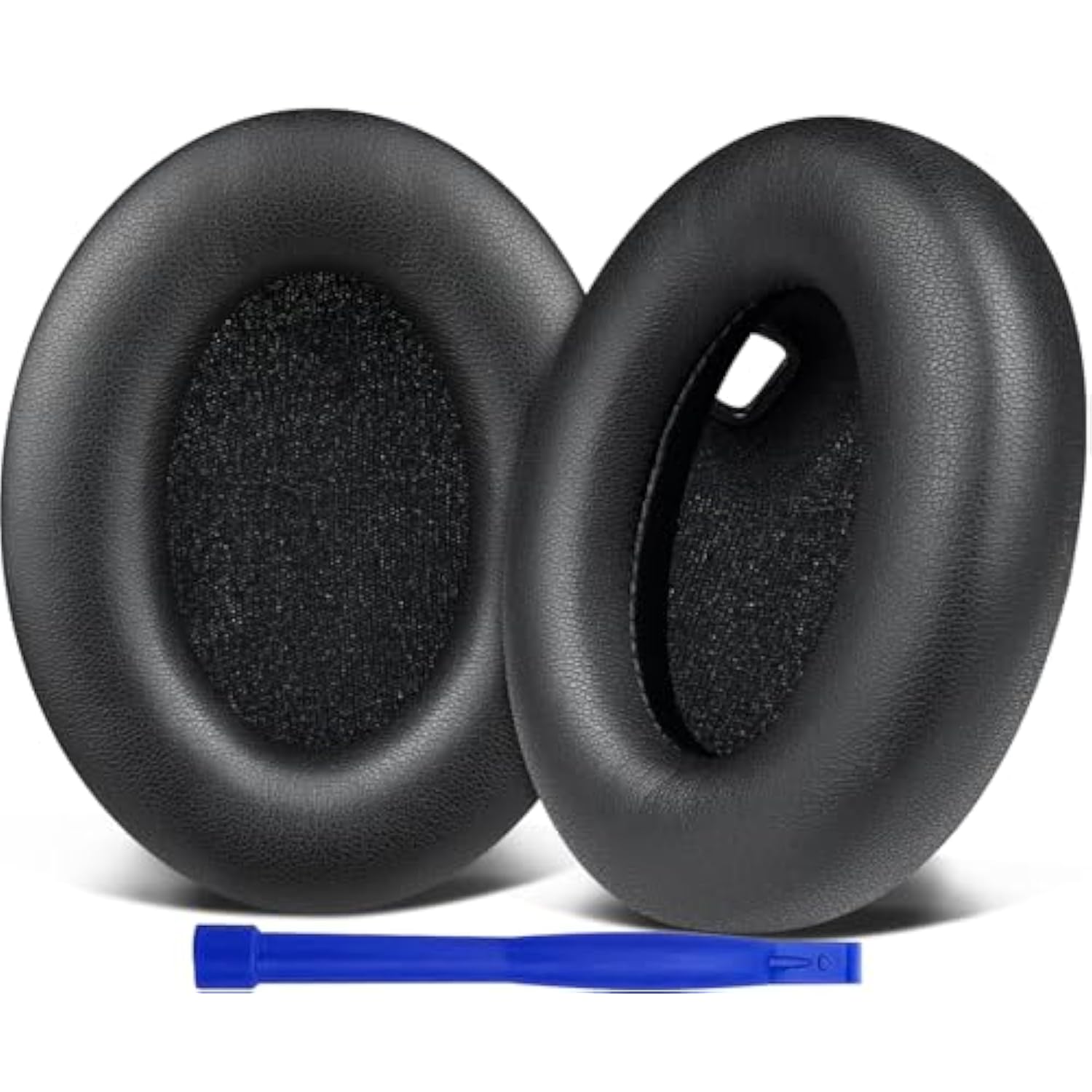 Replacement Earpads For Sony Wh-1000Xm4 (Wh1000Xm4) Headphones, Ear Pads Cushions With Noise Isolation Foam, Added Thickness, Without Affecting Sensor - Black
