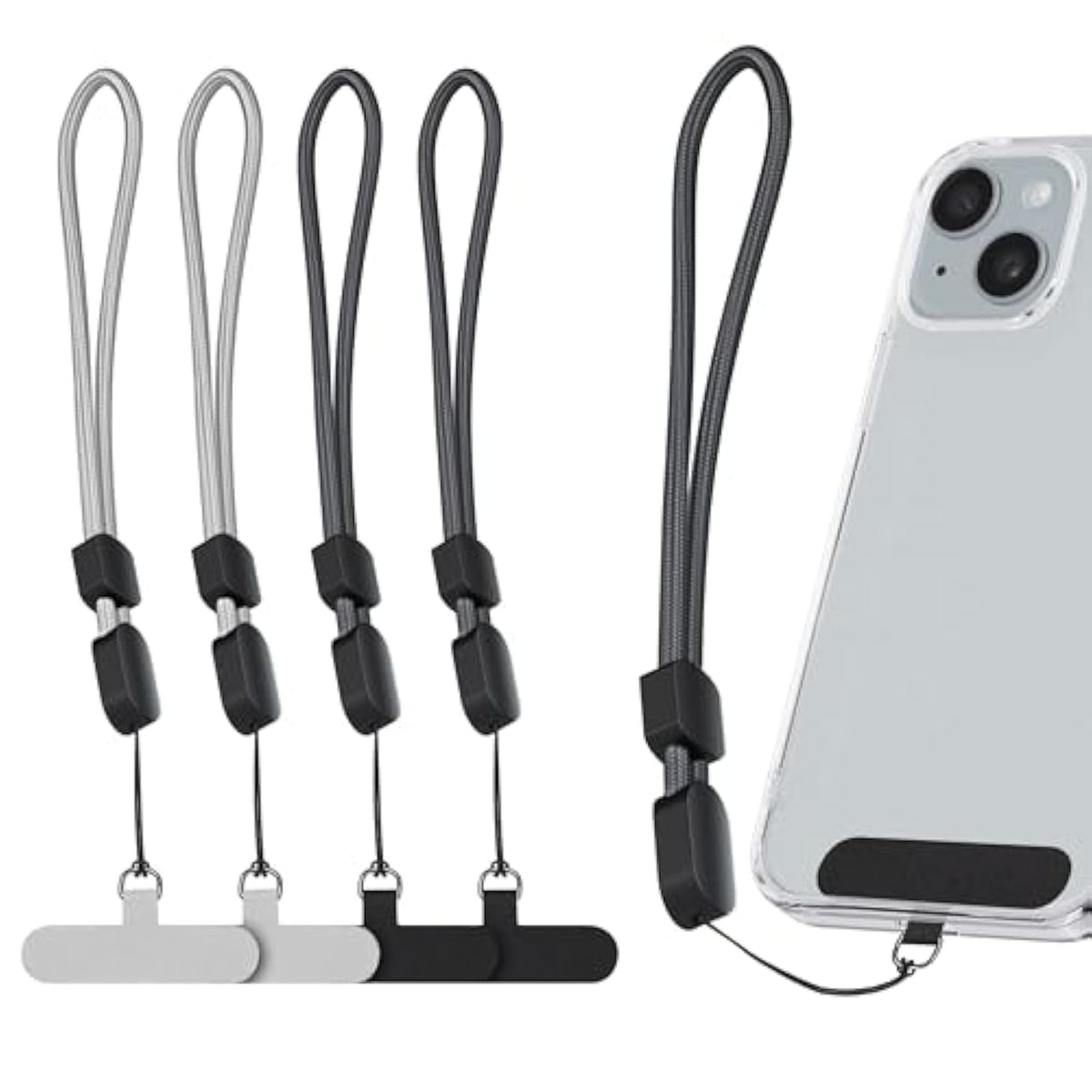 Adjustable Nylon Wrist Phone Lanyard for All Mobile Phones