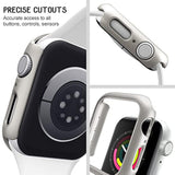 4 Pack [No Screen Protector] Bumper Case Compatible With Apple Watch Se 2 (2024) Se Series 6 Series 5 Series 4 40Mm, Ultra Thin Hard Pc Shockproof Case Cover Protector Frame For Iwatch 40Mm