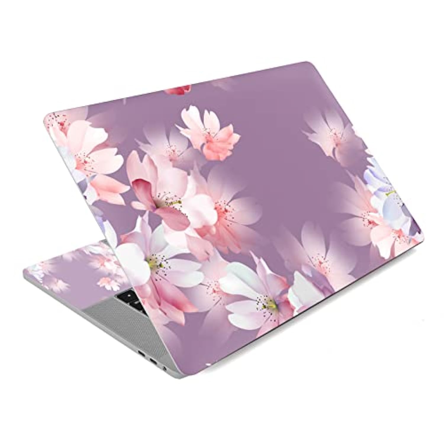 12.1 13 13.3 14 15.4 15.6 Inches Laptop Skin Sticker Decal Universal Netbook Skin Sticker Reusable Notebook Art Decal Protector Cover Decal (Flowers)