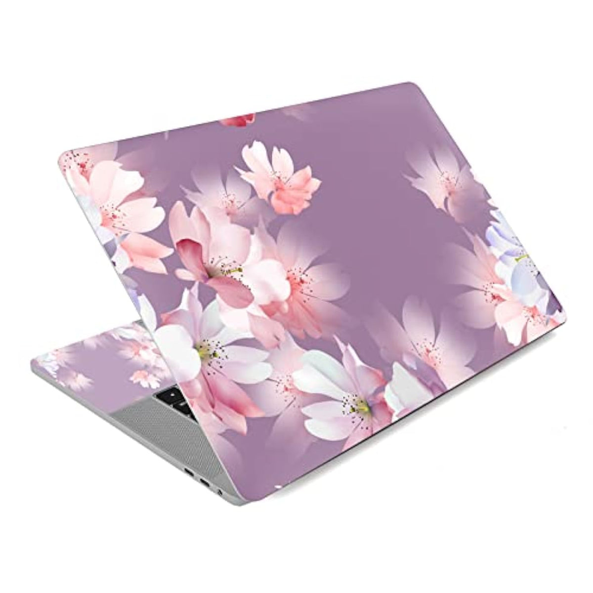 12.1 13 13.3 14 15.4 15.6 Inches Laptop Skin Sticker Decal Universal Netbook Skin Sticker Reusable Notebook Art Decal Protector Cover Decal (Flowers)