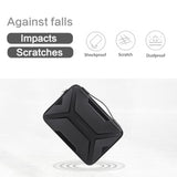 MOSISO 15-16 inch Laptop Hard Case, 15.6 inch Waterproof Shockproof Computer Bag Compatible with MacBook HP Dell,Artistic Geometric EVA Carrying Sleeve Laptop Case Hard Shell with Handle, Black