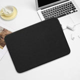 BoxWave Case Compatible with ASUS ROG Zephyrus G16 GU605 (2025) - QuickZip PlushSuit, Dual Zipper Sleeve Pouch Case with Soft Interior - Jet Black