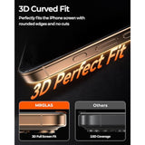 4-Pack Privacy Screen Protector For Iphone 16 Pro Max [100% Anti-Spy][9H+ Military-Grade Aerospace Glass][Auto-Alignment Kits] Shatterproof Tempered Glass Film For 16 Pro Max 6.9" Zero-Bubble