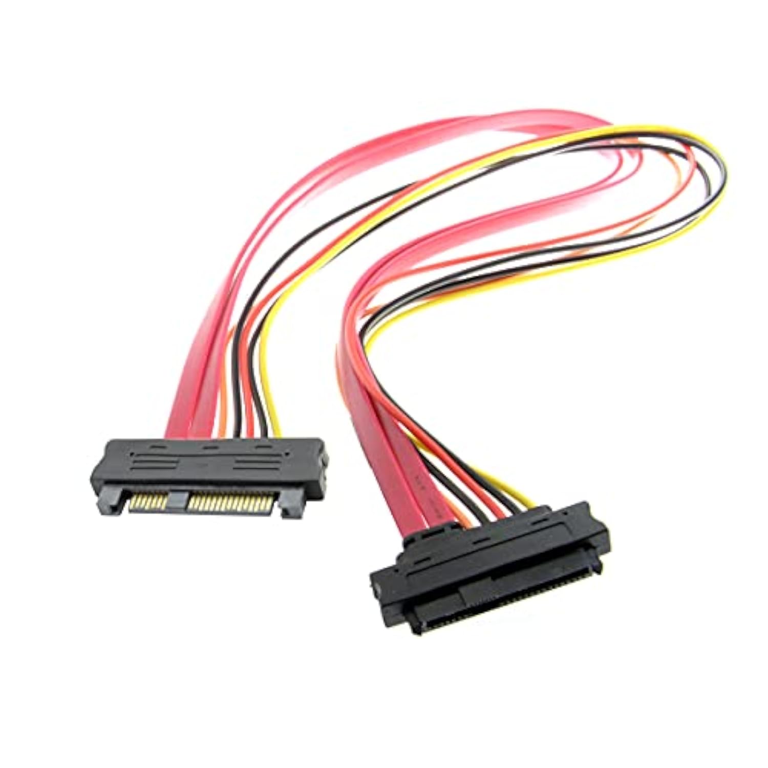 Sas Cable Sff-8482 Sas 29 Pin To 29Pin Male To Female Extension Hard Disk Driv