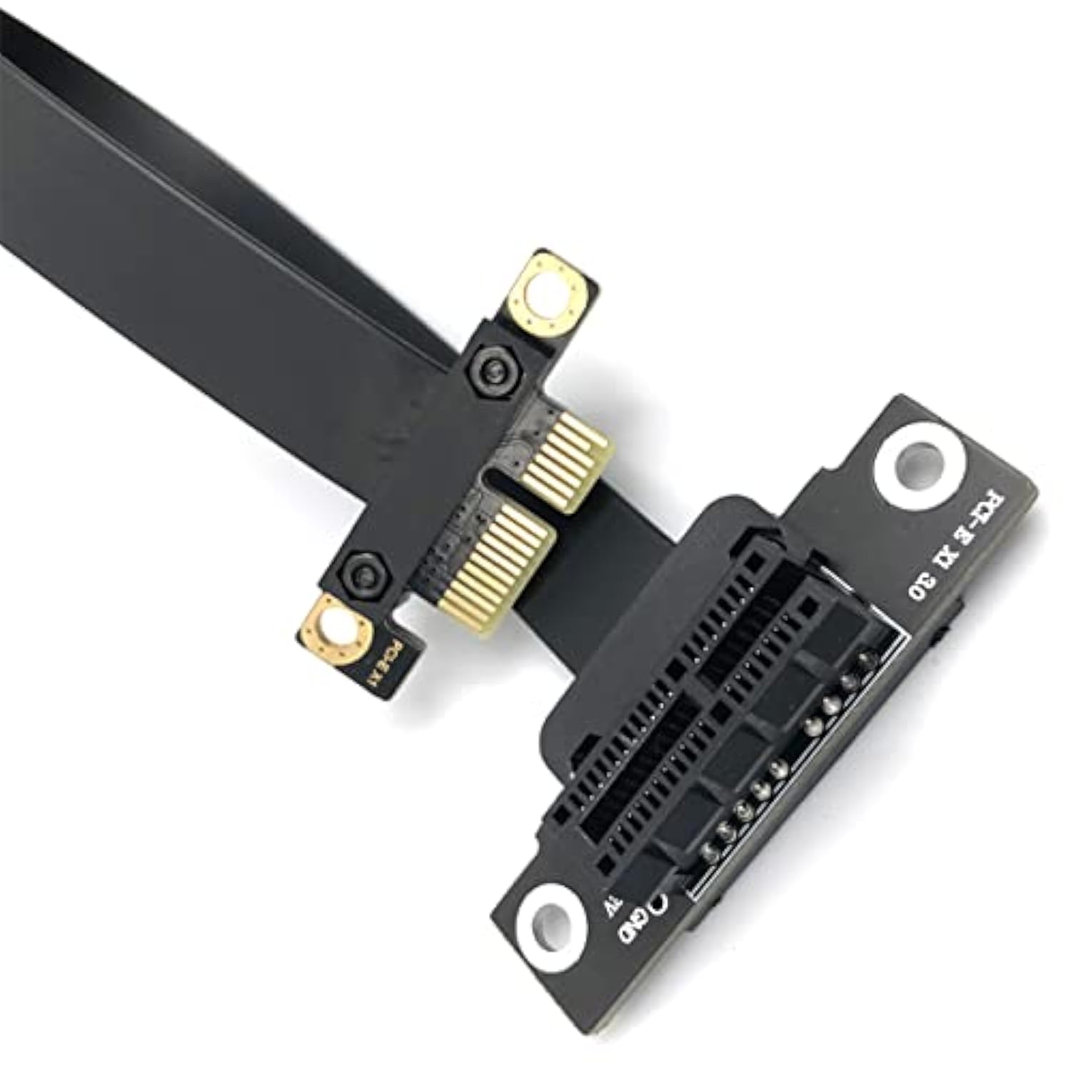 Pci-E Pci Express 36Pin 1X Extension Cable With Gold-Plated Connector (90 Degr