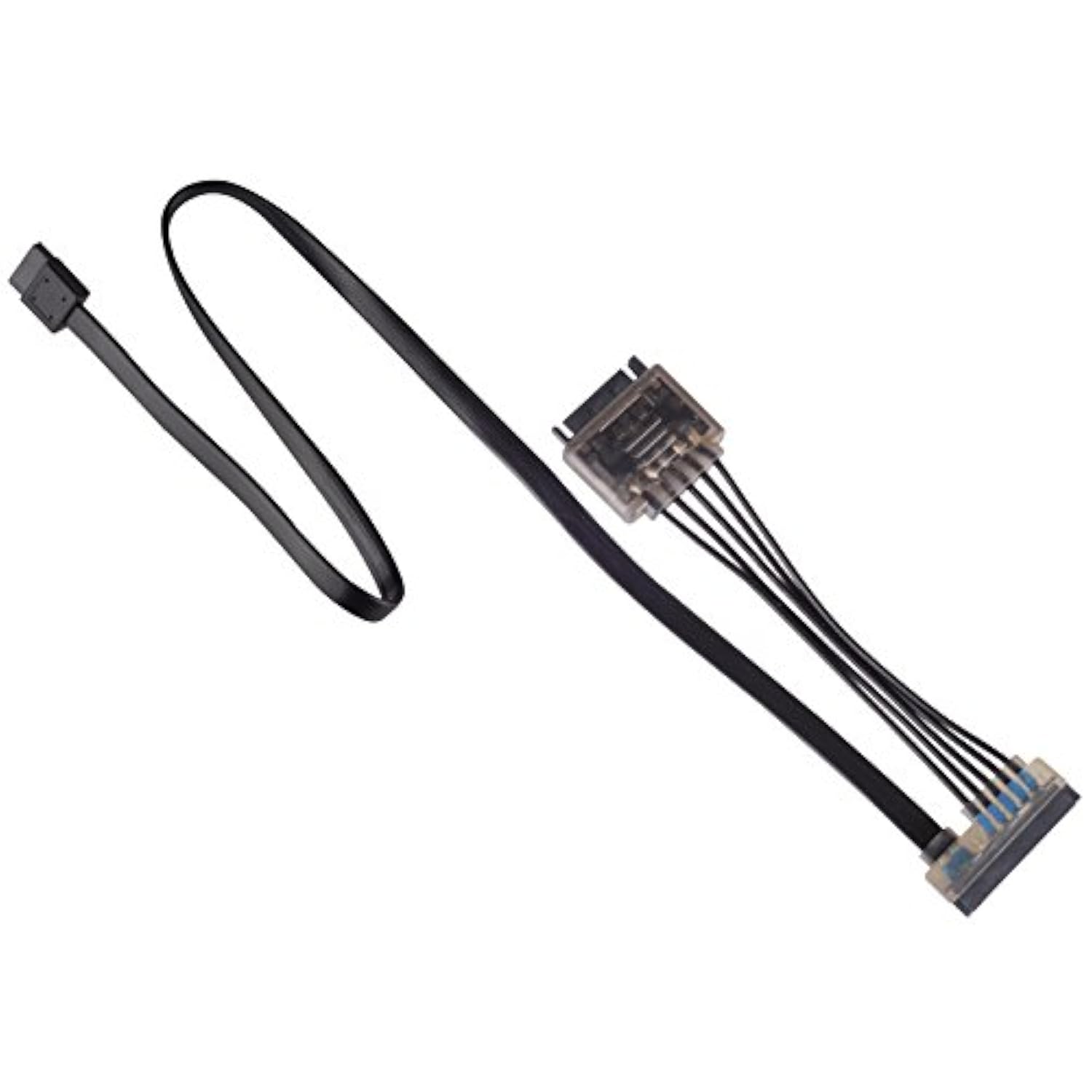 SilverStone Technology Silverstone Power + SATA Data Connector to Combined SAT