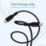 Samsung A15 5G Charger Cable Fast Charging For Galaxy S25 A55 A16 S24 S23 A14 A13 A53 S22 S21 S20 Ultra Fe A24 A32 A54 A12 Z Fold Flip 5, 25W 6Ft 2Pack Usb C To Usb C Cord For Iphone 16 15 Pixel 9 8 7