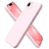 Chalk Pink iPhone 16e and 17e Case 6.1 Inch Protective Cover