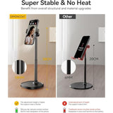 Phone Stand For Desk, Angle Height Adjustable Phone Holder For Desk, Aluminum Alloy Universal Stand Holder, Retractable Cell Phone Stand Recording Office For 16 15 Pro Max Plus