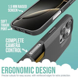 Iphone 16 Pro Wallet Case - Wallet Slayer Vol. 1 [Slim + Protective] Credit Card Holder - Drop Tested Hidden Flip Card Slot Cover Compatible With Apple Iphone 16 Pro - Black Tie Affair