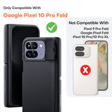 Magnetic for Pixel 10 Pro Fold Case with Privacy Screen Protector, [Compatible with MagSafe] [with Camera Cover & Hinge Protection] Full-Body Rugged
