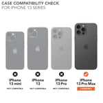Rokform - iPhone 13 Pro Max Case, Rugged Series, Dual Magnet Plus MagSafe Compatible, Magnetic Protective Apple Gear, iPhone Cover with RokLock Twist Lock, Drop Tested Armor (Black)