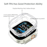 2 Pack for Apple Watch Ultra 3/2/1 Case 49mm Soft TPU Shockproof for Apple Watch Cover -Clear ?No Screen Protector ?