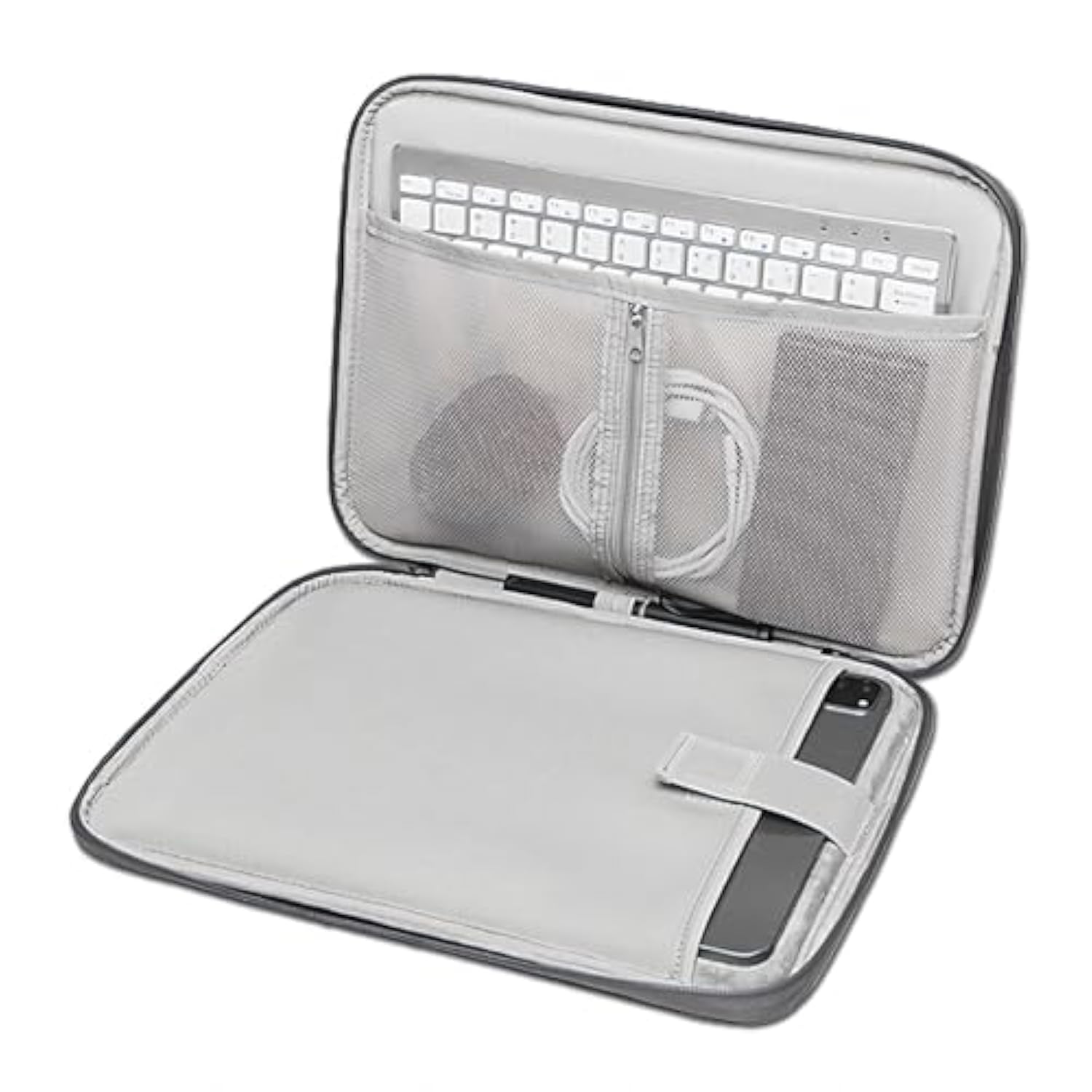 Computer Bag Yangbuck Leather Water-Resistant Laptop Sleeve Case 14-15 Inch Tablet Carrying Case Tablet Sleeve Bag (Blue)