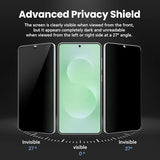 For  Galaxy S26 [Upgraded 27°] Privacy Screen Protector [2 PACK][Fast Fingerprint ID Unlock][Anti-Spy PET Film][Easy Installation with