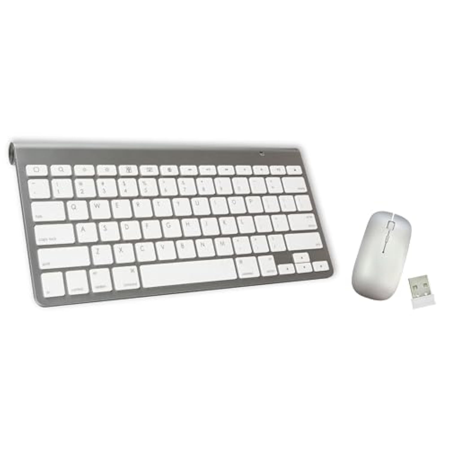 Supersonic SC-531KBM Ultra-Slim Wireless Keyboard/Mouse Combo, Comfortable Typing, 2.4G Wireless Connection, Auto Sleep, 78 Keys, 33FT Range
