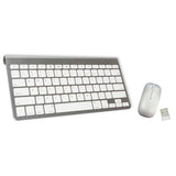 Supersonic SC-531KBM Ultra-Slim Wireless Keyboard/Mouse Combo, Comfortable Typing, 2.4G Wireless Connection, Auto Sleep, 78 Keys, 33FT Range