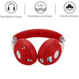 Studio Pro Silicone 2 In 1 Case Cover Set, Anti-Scratch Ear Pad Cover/Zipper Headband Cover For Beats Studio Pro Headphone, Studio Pro Soft Silicone Protector Accessories(Red)