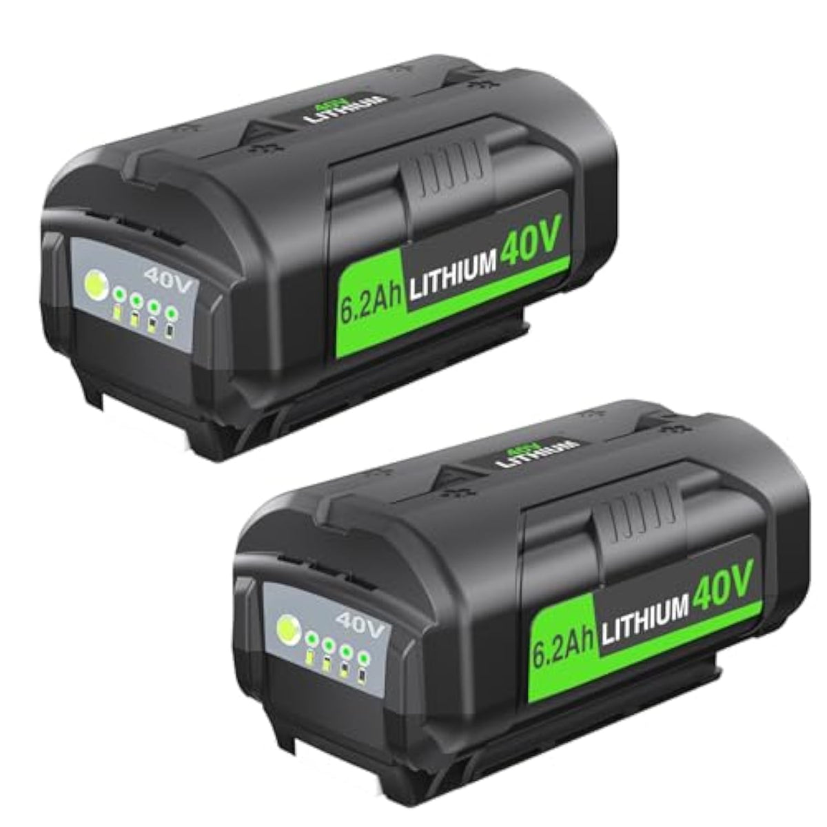 High Capacity Battery Replacement For Ryobi 40V Battery 6.6Ah Compatible With Ryobi 40 Volt Op4040 Op4026 Op4030 Op4060A Lithium Battery