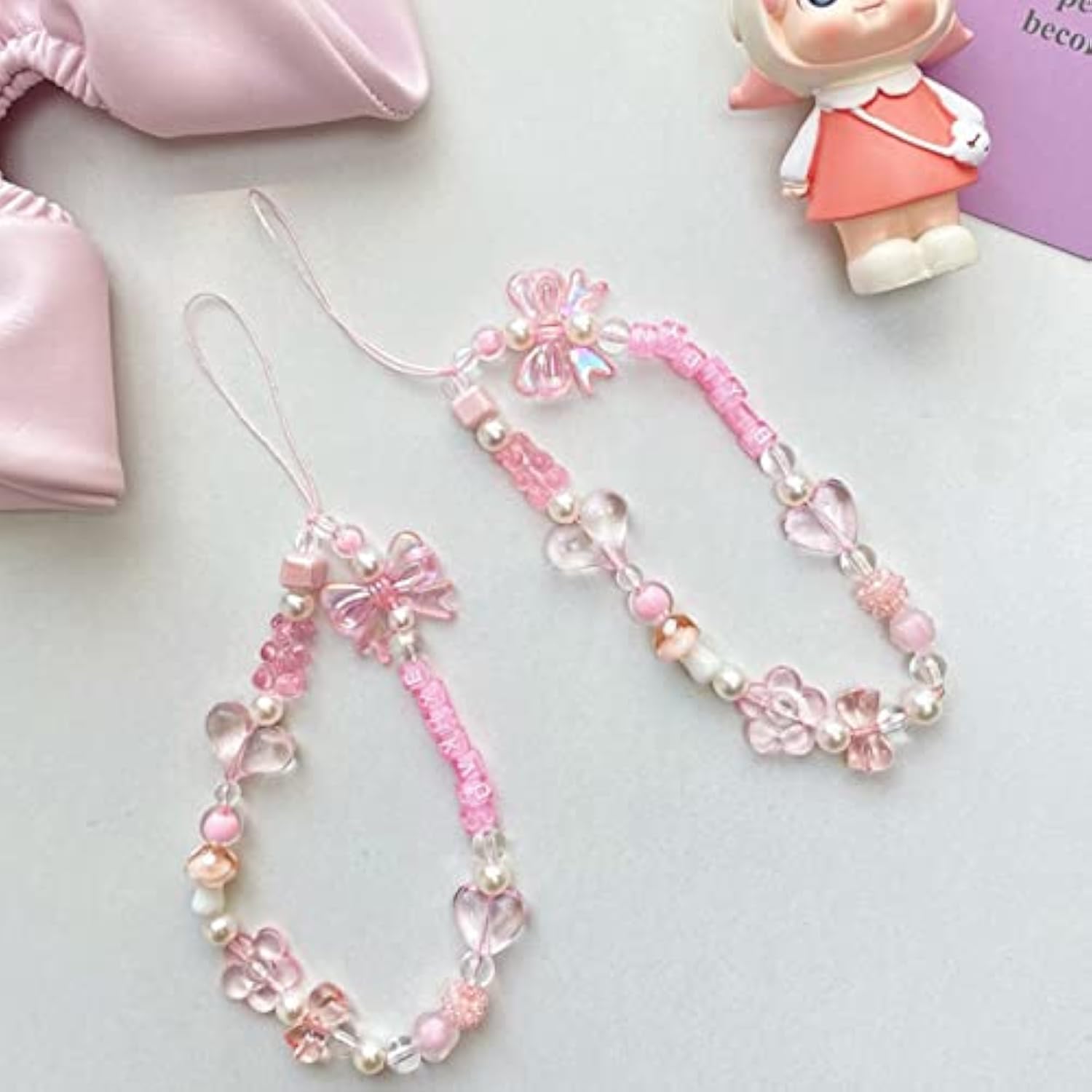 Compatible For Iphone 14 Cute 3D Pink Bowknot Slim Clear Aesthetic Design Women Teen Girls Camera Lens Protection Phone Cases Cover