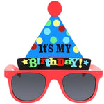 Happy Birthday Glasses It'S My Birthday Sunglasses Novelty Glasses Self Photo Props For Adults Party(Birthday Hat)
