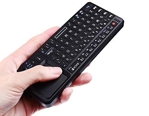 Portable Keyboard With Touchpad, Rechargeable Usb For Smartphones, Laptops, Tablets, Game Consoles