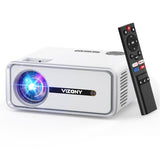 [Built-In Apps] Smart Projector With Wifi And Bluetooth, Native 1080P Projector With Streaming Apps, Dolby Audio, Portable Mini Projector For Indoor Outdoor Use