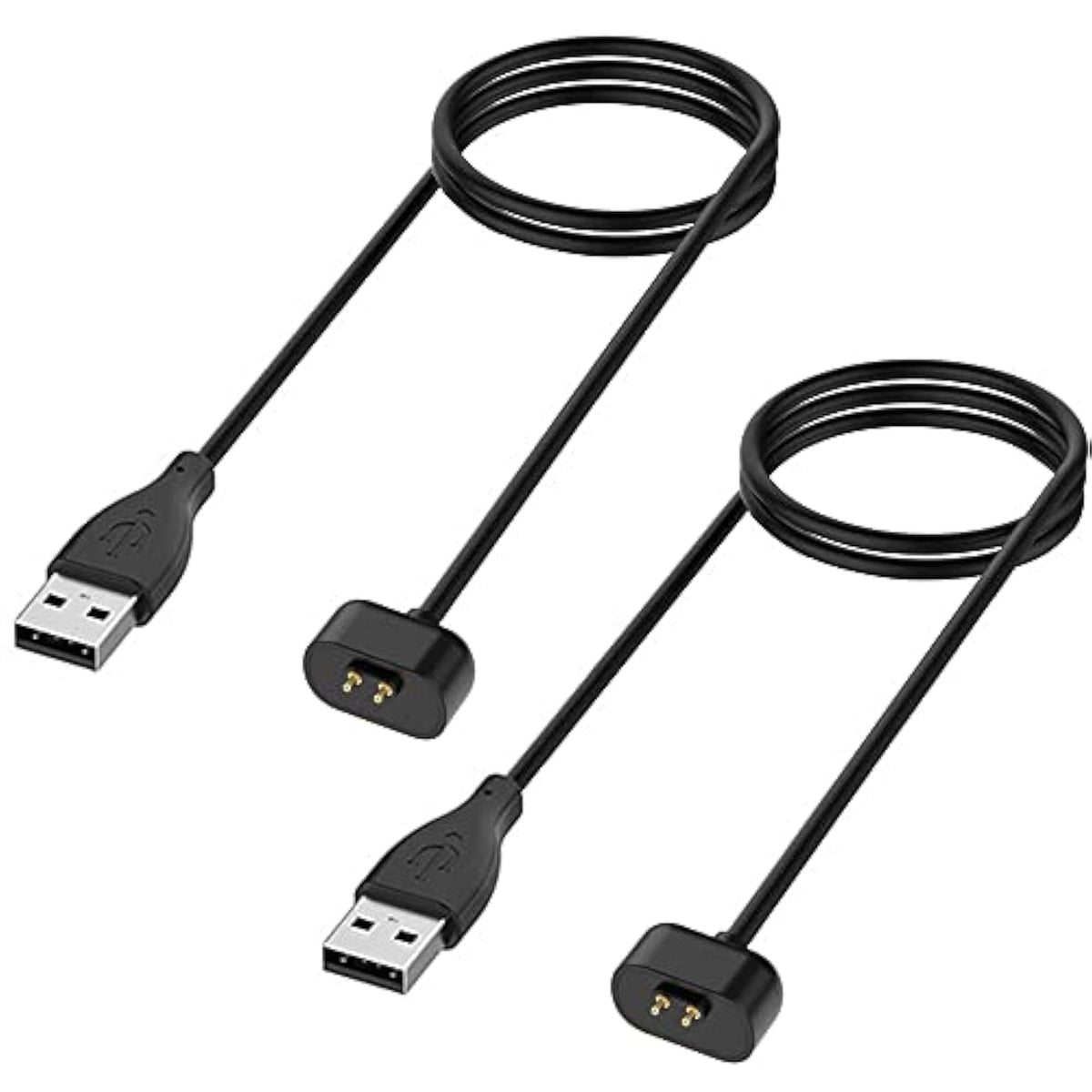 Charger For Amazfit Band 7, Replacement Usb Magnetic Charging Cable Cord Accessories For Amazfit Band 7 Fitness Tracker [2Pack - 3.3Ft/1M] (2)