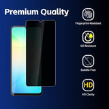 [2 Pack Privacy Screen Protector Compatible With Samsung Galaxy A06, [Anti-Spy] [9H Hardness] [Anti-Scratch] [Bubble Free] Tempered Glass Screen Protector For Samsung Galaxy A06