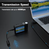 Replacement Usb Camera Data Transfer Charger Cable Cord Compatible With Fujifilm X10, X20, Xf1, Finepix S4500 S4200 Jx650 Jx660 Jx675 Jx680 Ax385 Ax500 Ax510 J10 J100 J12 & More, 4.9Ft/1.5M