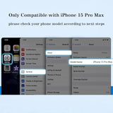 Case Designed For Iphone 15 Pro Max Magnetic Clear With Camera Lens Protector[Compatible With Magsafe] Luxury Cute Plating Design Full-Body Shockproof Protection Cover Black