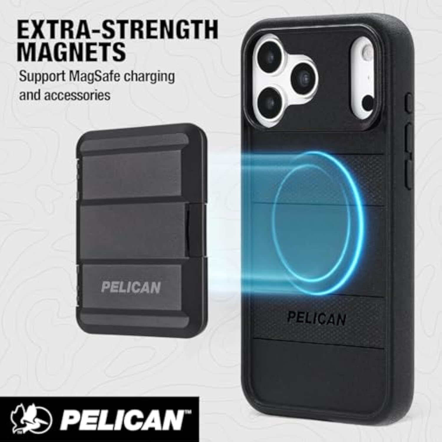 Rugged MagSafe iPhone 17 Pro Max Case - Protector Series - Black
