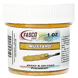 Mustard Pigment For Epoxy Resin & Gelcoat – Concentrated Colorant - 1 Oz