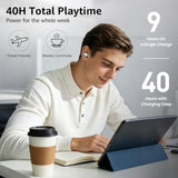 T6 Wireless Earbuds, Bluetooth 5.3 Ear Buds, Stereo Sound In Ear Headphones, 50 Hours Playtime, Wireless Charging Case, App Customizable Eqs, Ipx8 Waterproof Earphones