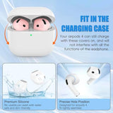 5 Pairs For Airpods 4 Ear Tips Cover, Silicone Airpod 4 Earbuds Cover Anti Slip Soft Air Pod 4 Accessories Compatible With Airpods 4Th Generation 2024 [Fit In Charging Case] - 5 Color