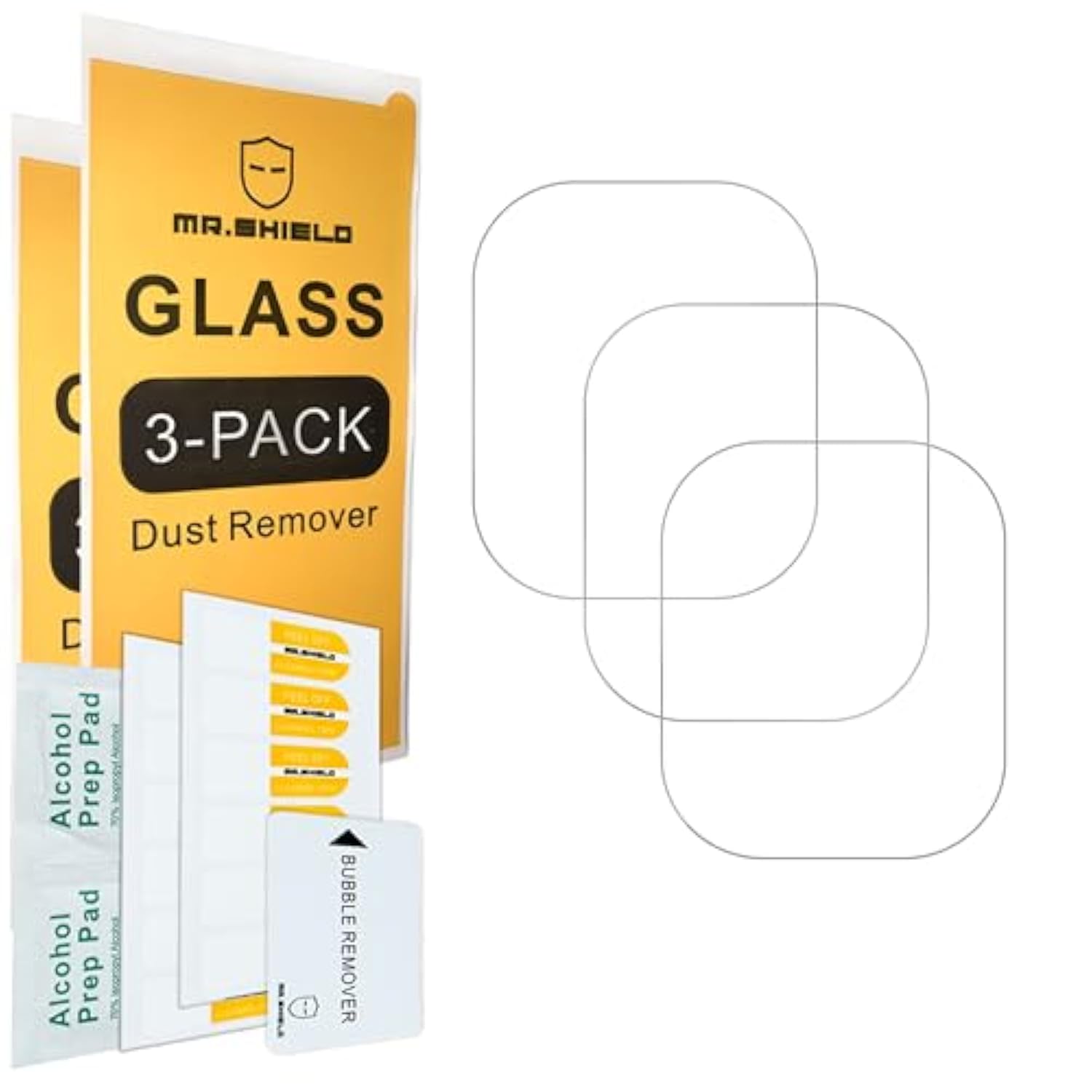Screen Protector Compatible With Kospet Tank M3&M3 Ultra [Tempered Glass] [3-Pack] [9H Hardness]