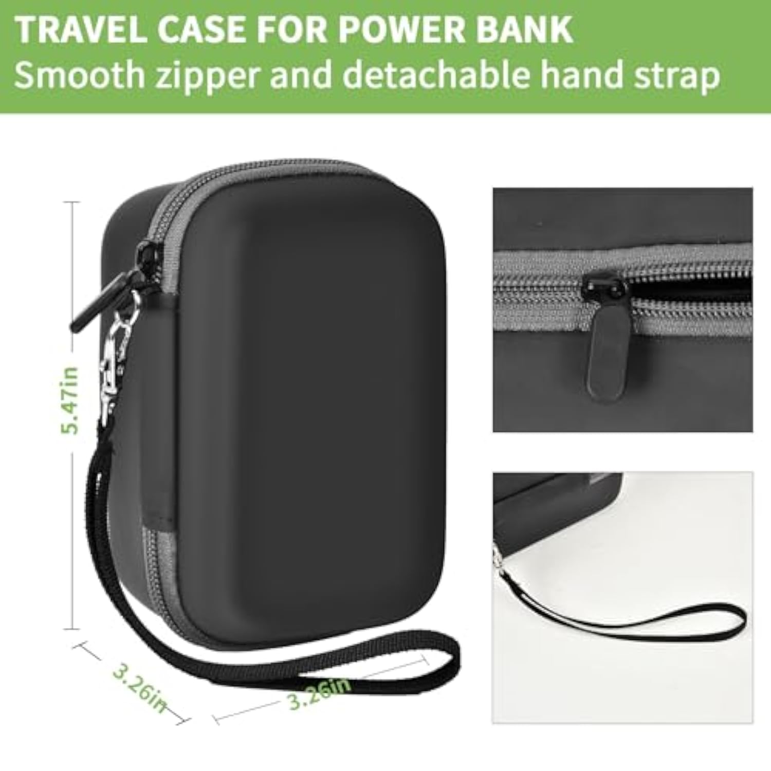 Case Compatible With Anker Prime Power Bank 20,000Mah Portable Charger With 200W Output, Battery Pack Power Station Organizer, Hold Charging Cable And Usb C Charger For Iphone, For Samsung (Box Only)
