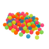 100 Pack Bouncy Balls For Kids Bulk - 1 Inch/ 25Mm Rubber Super Bounce Balls For Birthday Party Favors, Prizes, Gifts (Neon) - Neon Party Favors