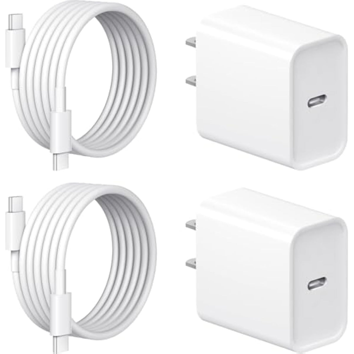 Iphone 16 15 Charger Fast Charging 20W Pd Usb C Wall Charger With 6Ft Usb C To C Charging Cable Compatible Iphone 16/16 Pro/16 Pro Max/16 Plus,15/15 Pro/15 Pro Max/15 Plus, Ipad Pro/Airpods And More