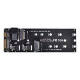 Xiwai SFF-8643 to U2 Kit NGFF M-Key to HD Mini SAS NVME PCIe SSD SATA Adapter