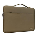 MOSISO 360 Protective Laptop Sleeve Compatible with MacBook Air/Pro, 13-13.3 inch Notebook, Compatible with MacBook Pro 14 inch M4 M3 M2 M1 Pro Max 2024-2021, Polyester Bag with Belt, Black