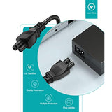 3-Prong Charging Cable For Ninebot By Segway Max G2/G30/G30P/P65/P100S, Nema 5-15P To Iec320C5 10A 300V Universal Ac Power Cord, 6 Ft