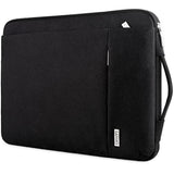 360° Protective Laptop Sleeve 15.6 Inch For Macbook Pro 16 M2/M1,Macbook Air 15,Computer Bag Carrying Case For 15-16 Inch Hp Dell Asus Notebook, Slim, Shockproof, Waterproof, Black