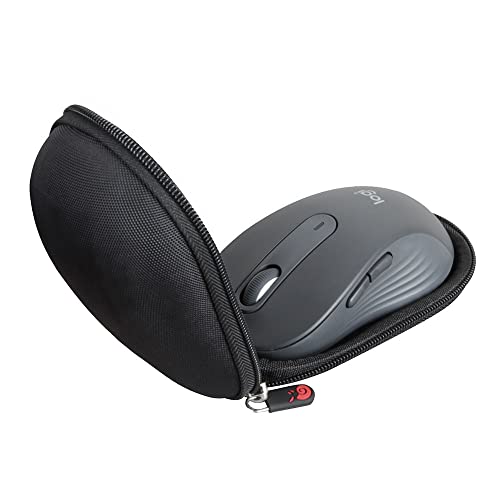 Hard Travel Case For Logitech Signature M650 L / M550 L Wireless Mouse (Black, Case For M650 L)