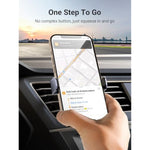 UGREEN Car Vent Phone Mount Air Vent Clip Phone Holder Car Mount Mini Size Compatible with iPhone 16 15 14 13 12 Pro Max Mini Plus, iPhone 11 SE XS XR 8 7 6 6S Smartphone
