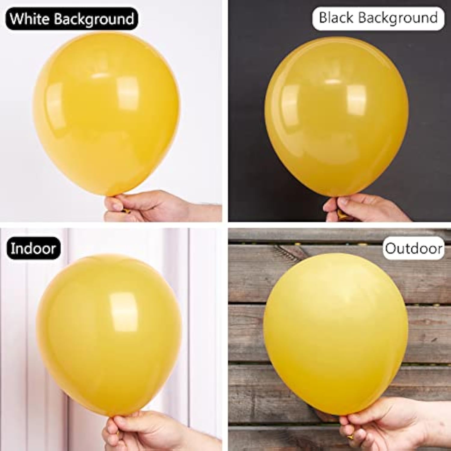 Mustard Yellow Balloons 50 Pcs 12 Inch Dark Yellow Fall Balloons For Graduation Baby Shower Boho Thanksgiving Little Cutie Sunflower Birthday Party Decorations Yellow-F57