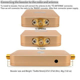 Esunrc Sh-Rc58G2W 5.8Ghz 2000Mw 33Dbm Wifi Signal Booster Uav Wifi Amplifier Repeater Extender For Drone, Ip Camera, Mini Size, Only 46G